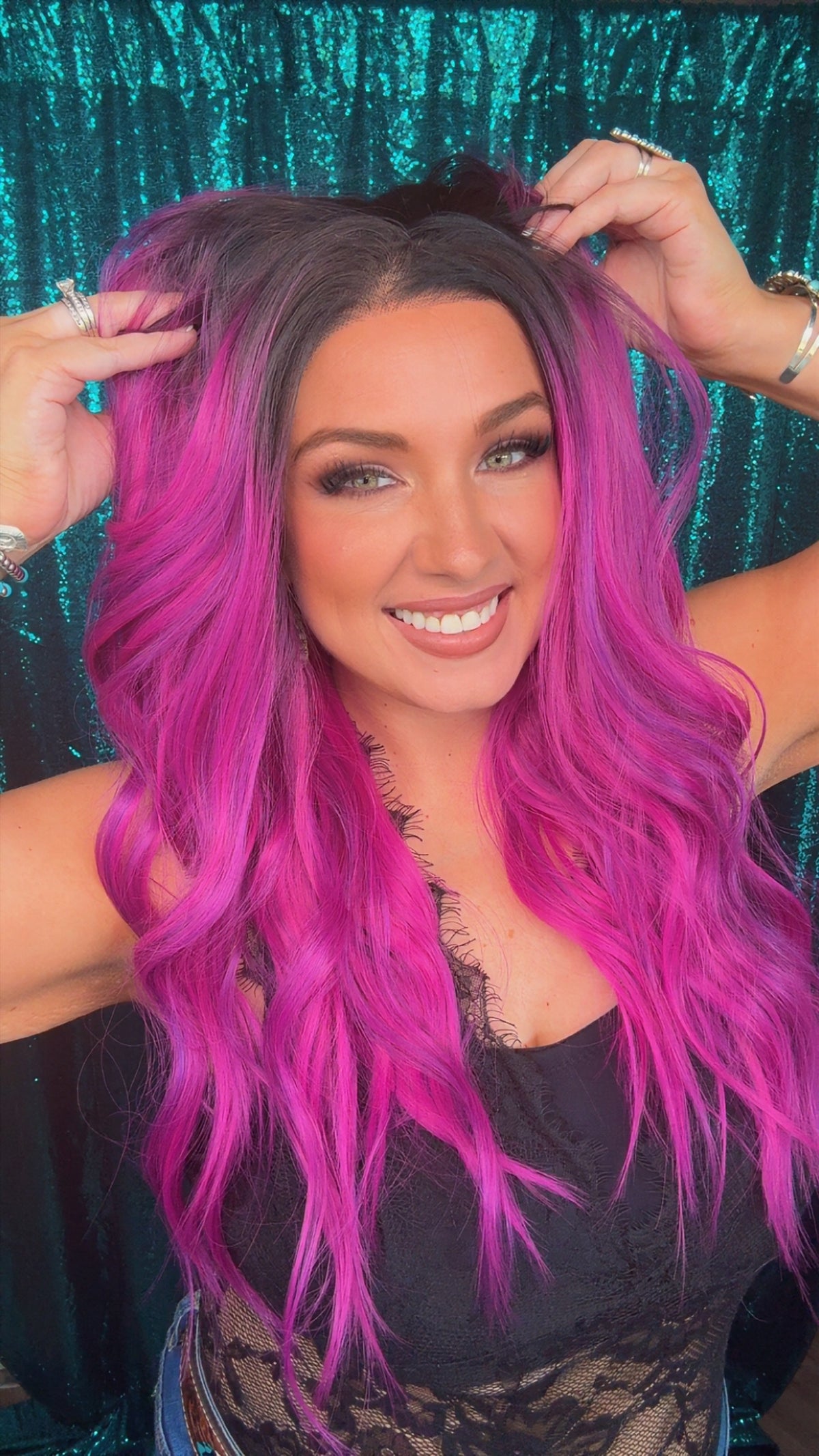 Karma Berry Crush | 13x4 Free Part Lace Front | 130 density | Petite