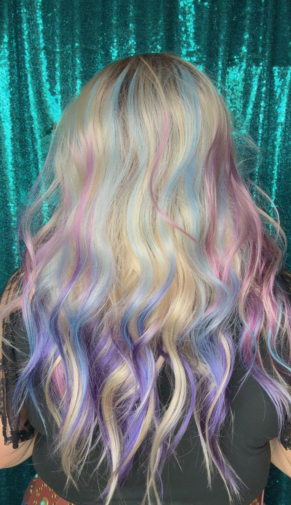 Celeste Dreamy Orchid  | 13x4 | 22 in | Free Part