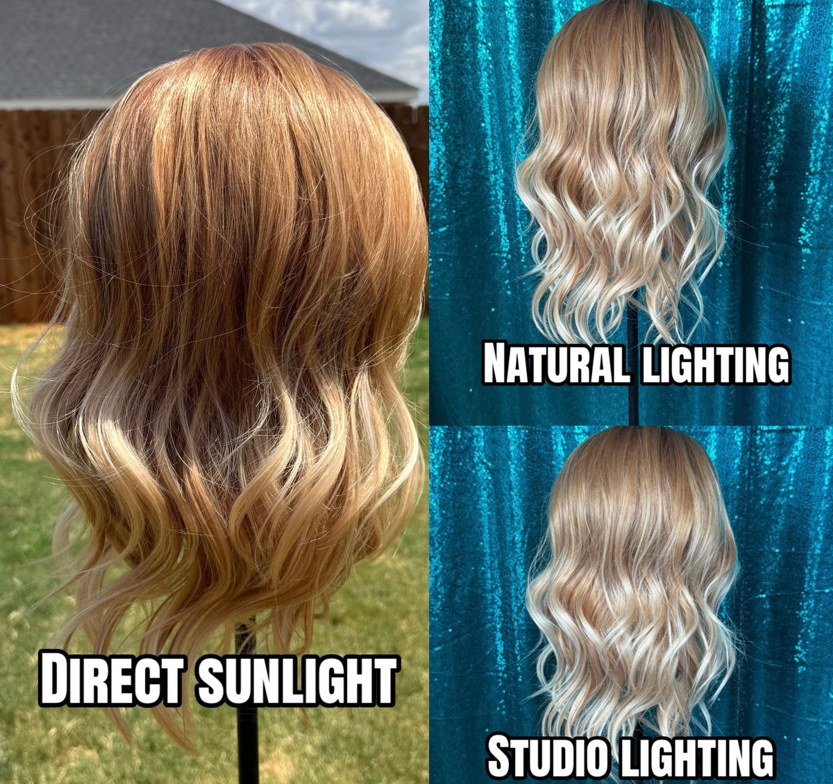 Whitney Bellini Blonde | 13x4 Free Part Lace Front | 22 inches | 130 % density | Standard