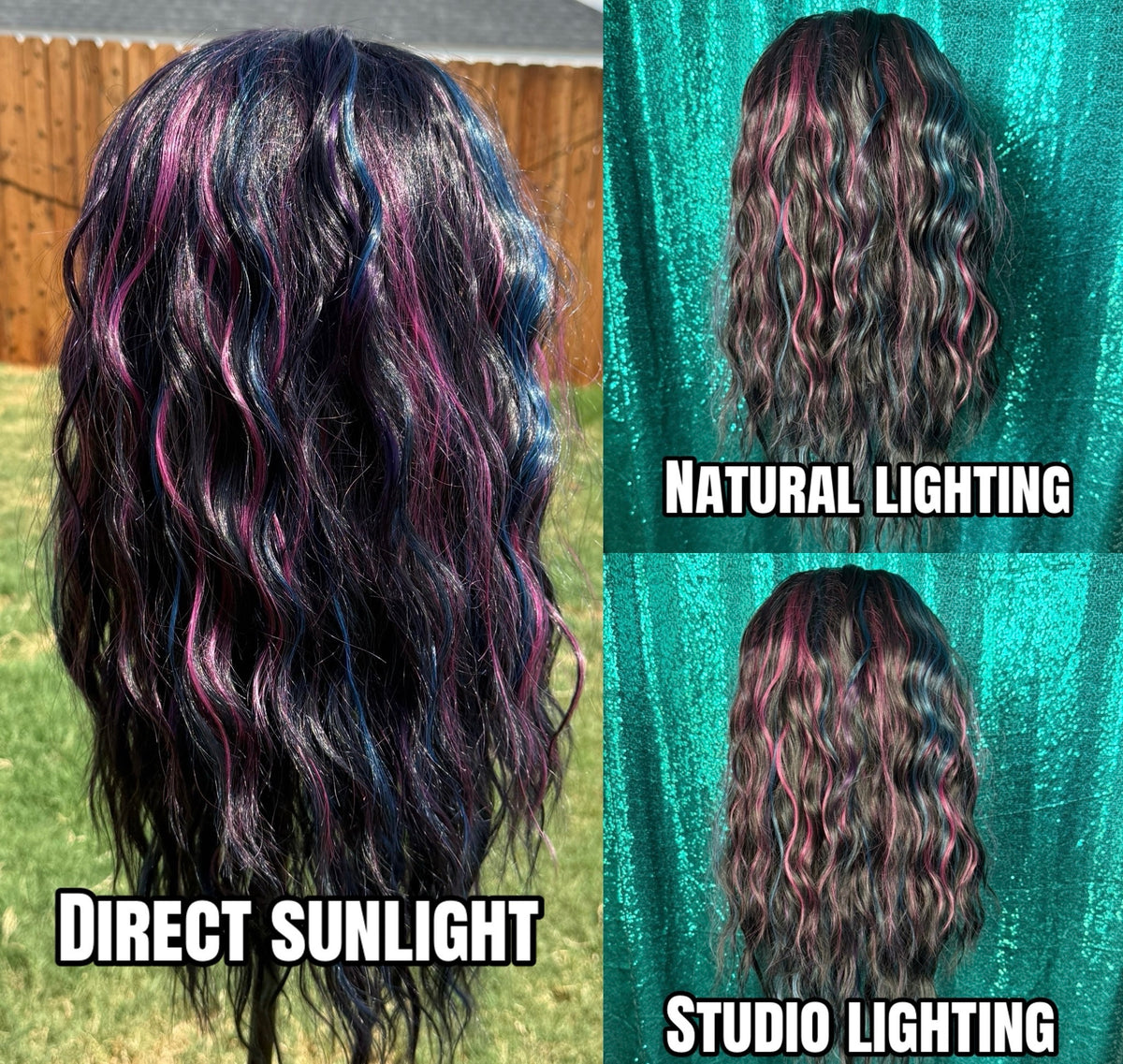 McKinley Electric Pop | 13x4 Free Part | Lace Front | 130% Density | Synthetic Wig | 28 Inches | Large