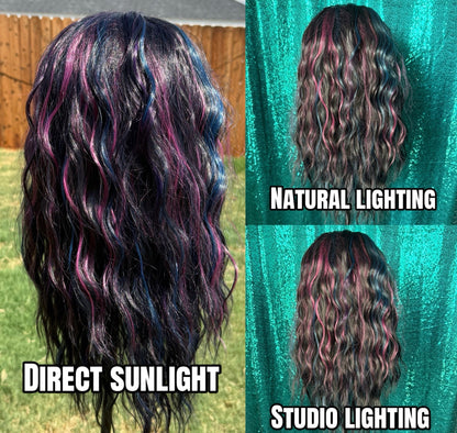 McKinley Electric Pop | 13x4 Free Part | Lace Front | 130% Density | Synthetic Wig | 28 Inches | Large