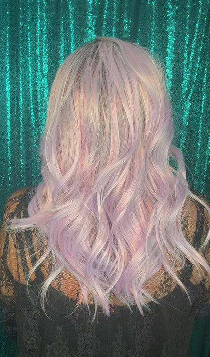 Nova Fairy Dust Tinsel | 13x4 Free Part | Lace Front | 130% Density | Synthetic Wig | 22 Inches | Standard