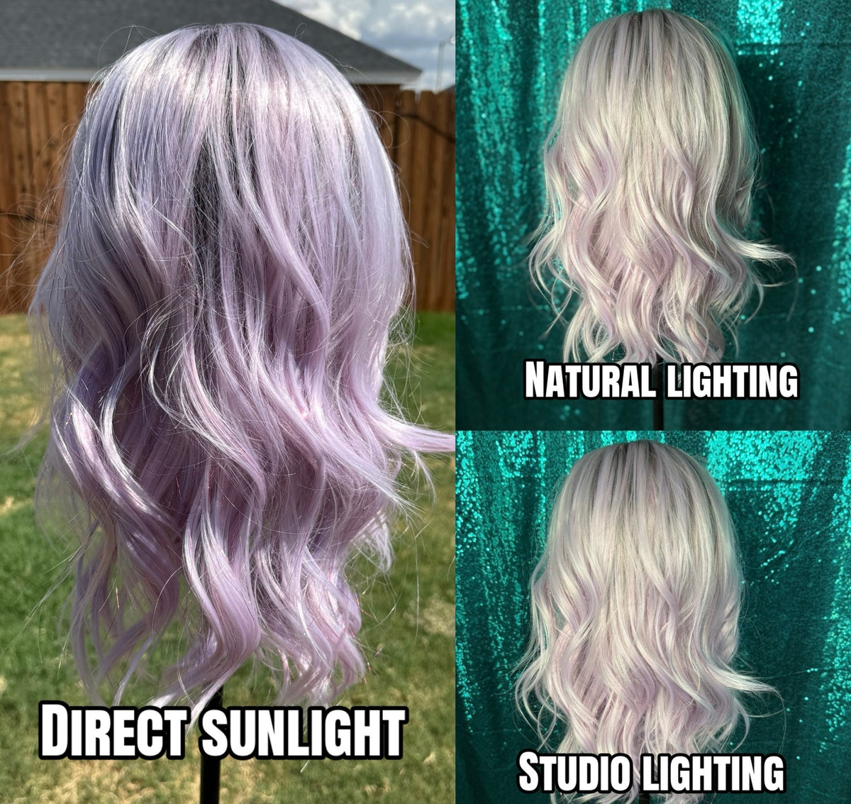 Nova Fairy Dust Tinsel | 13x4 Free Part | Lace Front | 130% Density | Synthetic Wig | 22 Inches | Standard