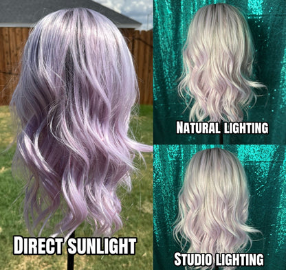 Nova Fairy Dust Tinsel | 13x4 Free Part | Lace Front | 130% Density | Synthetic Wig | 22 Inches | Standard