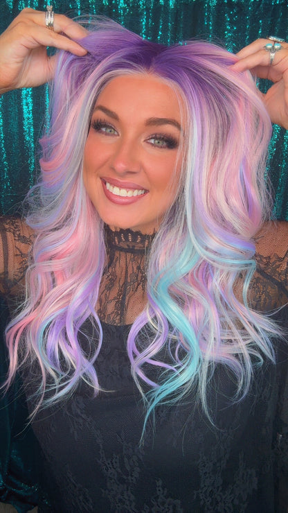 Pixie Sugar Crush | 13×4 Lace Front | Free Part | 130% Density | 24 Inches| Standard