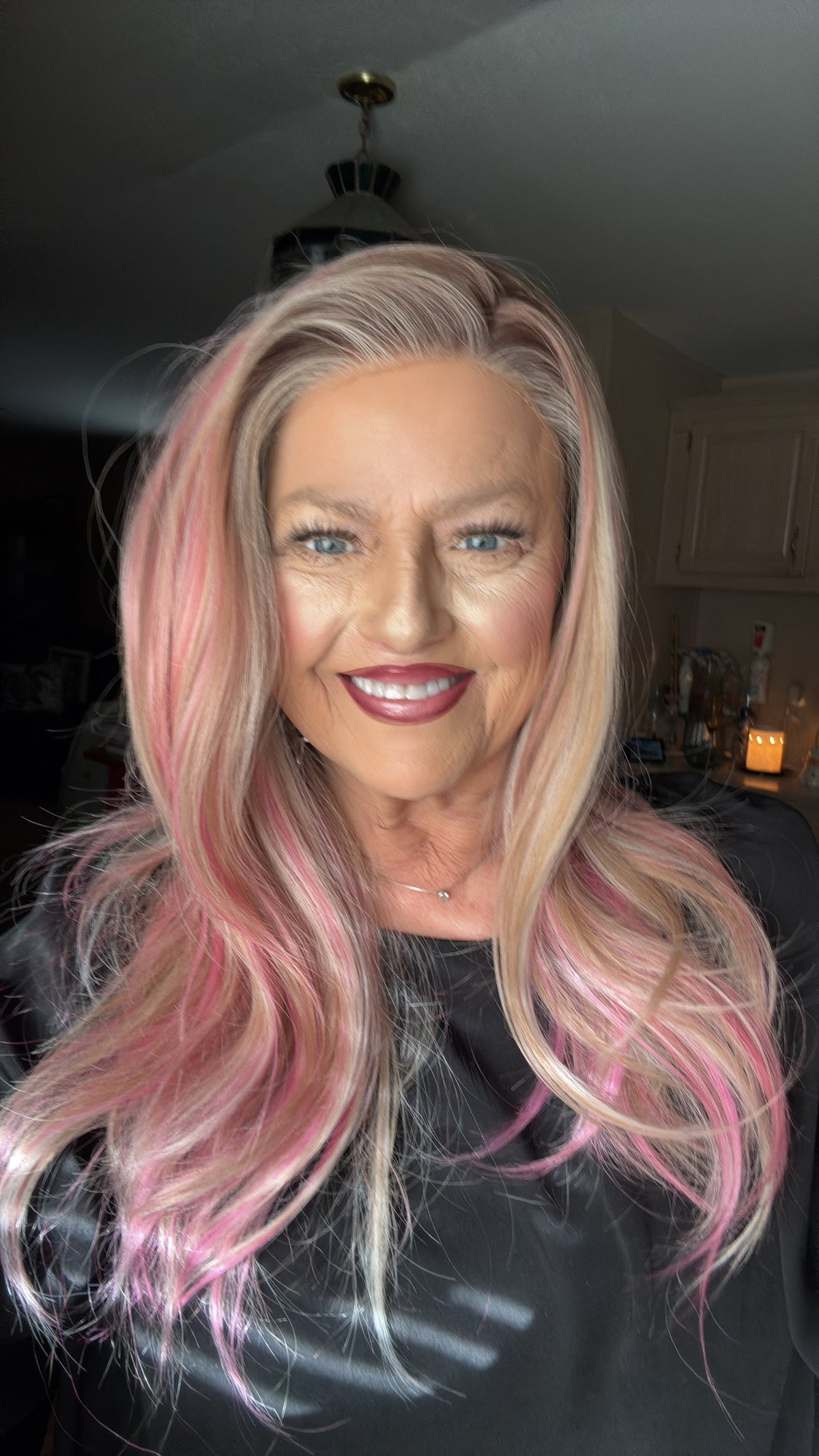 Karen Courageous Blush | 13x4 Free Part | Lace Front | 22 inches | 130% density | Large