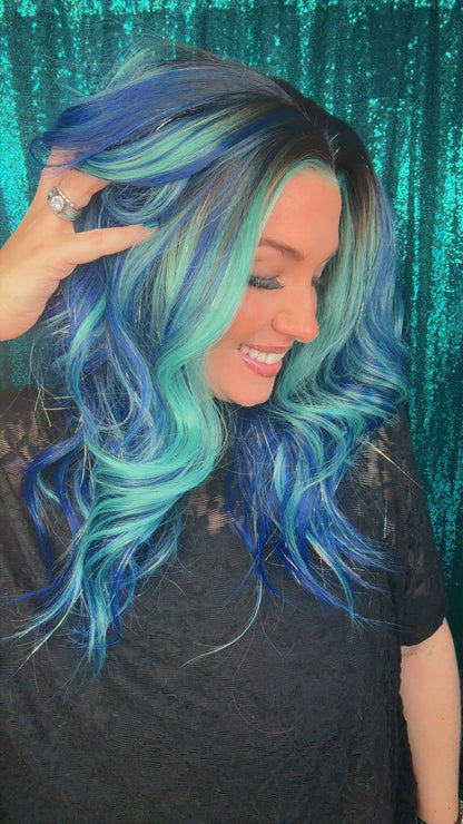 Karma Caribbean Crush | 24 Inches | 13×4 Free
Part | Lace Front | 120% Density | Synthetic Fiber | Standard