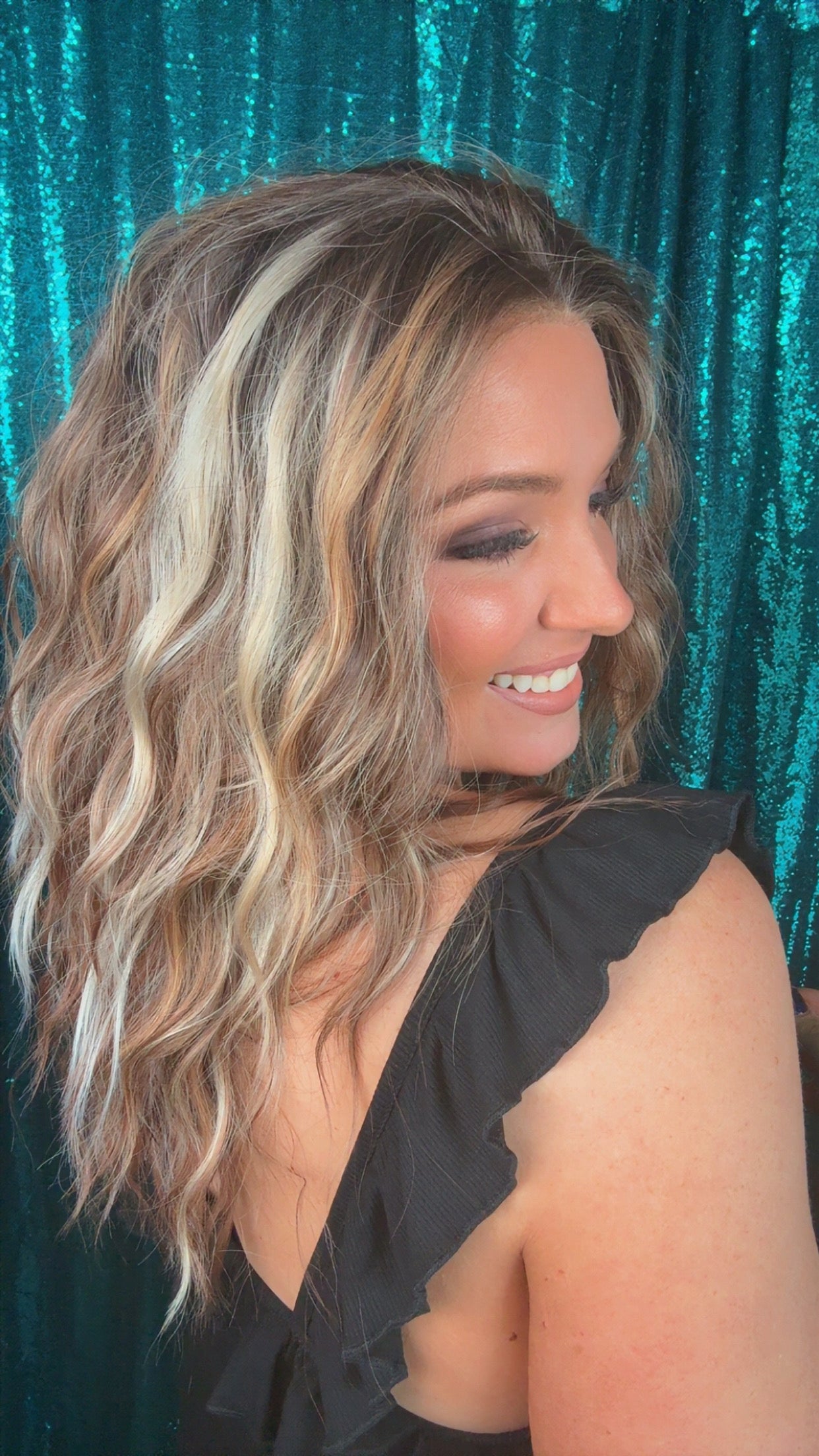 Kelsey Mocha Toffee| 13x4 Lace Front |130% Density | 23 Inches | Standard