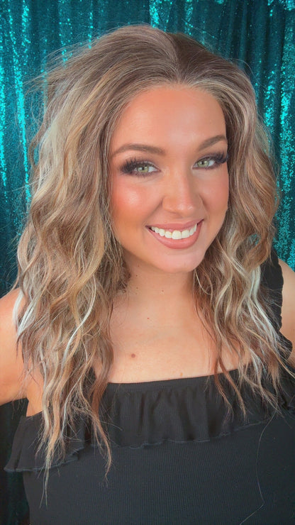 Kelsey Mocha Toffee| 13x4 Lace Front |130% Density | 23 Inches | Standard