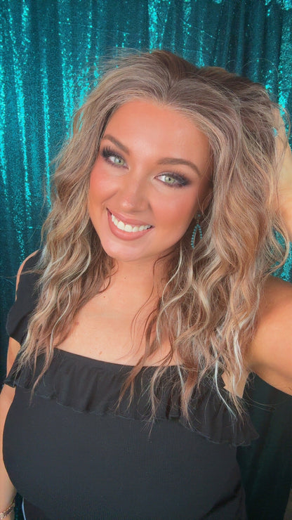 Kelsey Mocha Toffee| 13x4 Lace Front |130% Density | 23 Inches | Standard