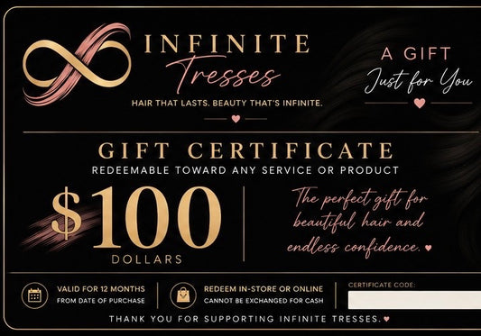 Infinite Tresses E Gift Card $100