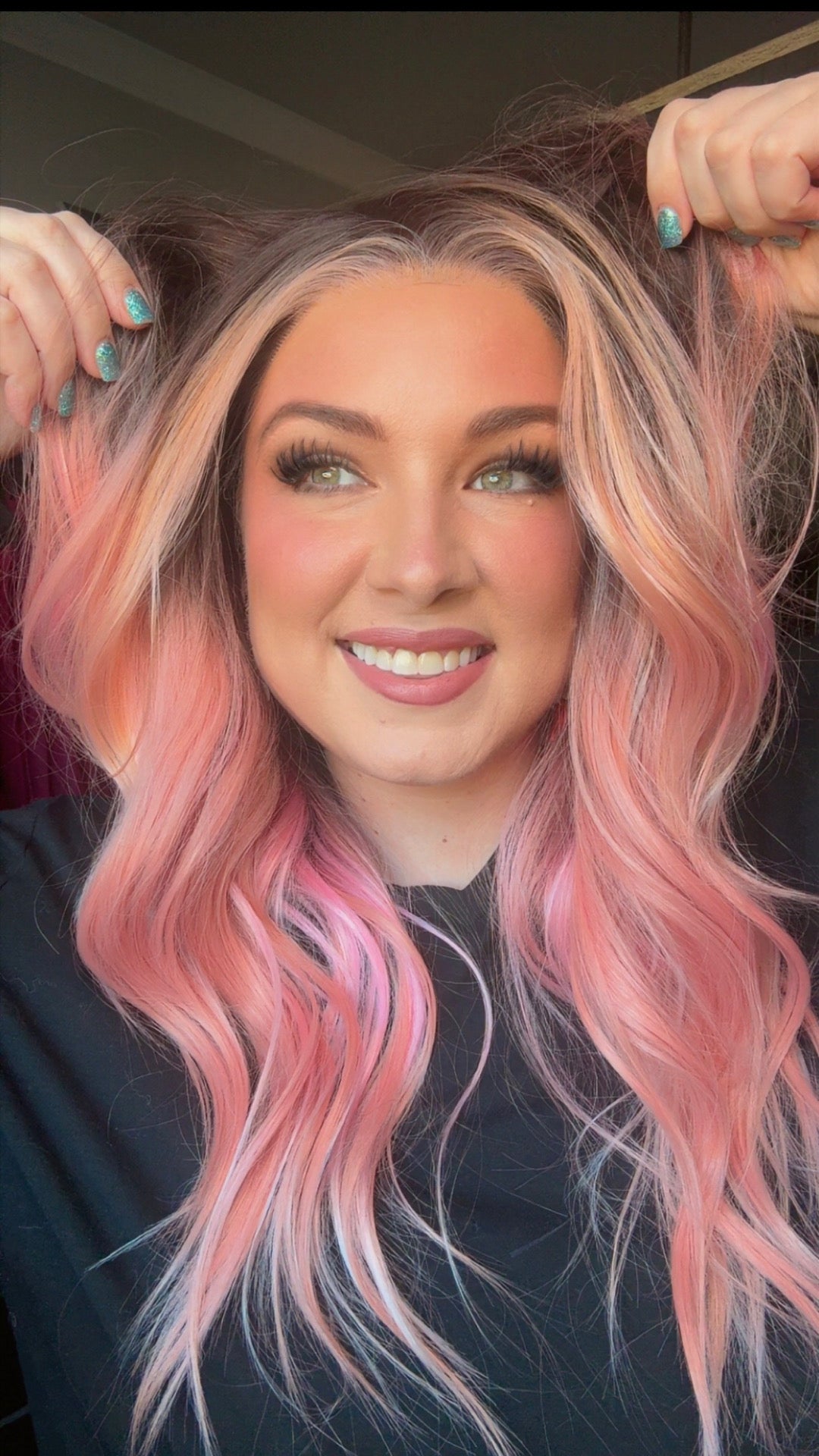 Peep Show 13x4 Synthetic lace Front Wig - Final Sale.