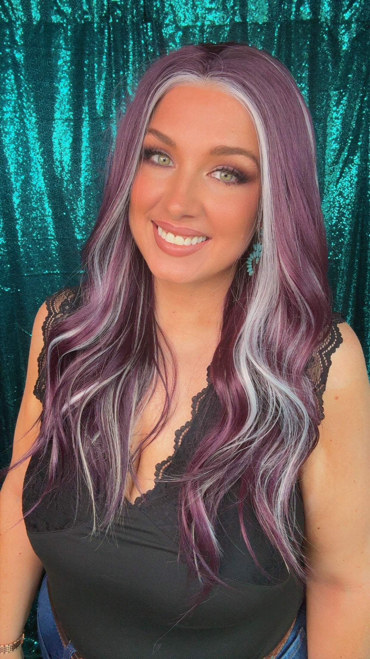 Paige Purple Haze | lace front | Free Part | 25 inches | Standard