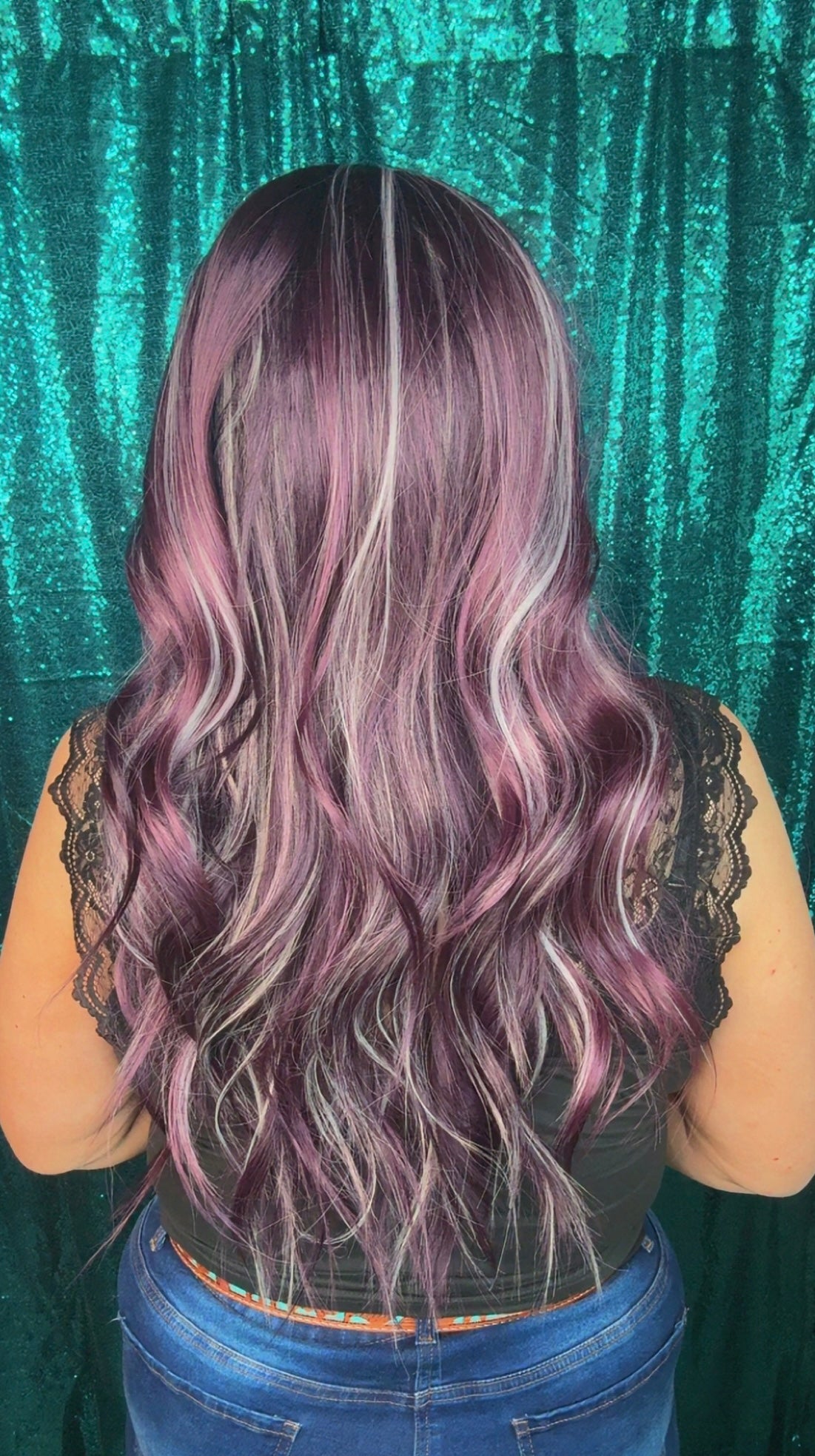 Paige Purple Haze | lace front | Free Part | 25 inches | Standard