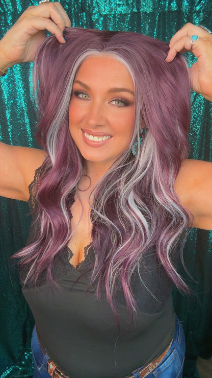 Paige Purple Haze | lace front | Free Part | 25 inches | Standard