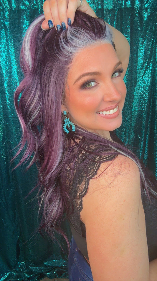 Paige Purple Haze | lace front | Free Part | 25 inches | Standard
