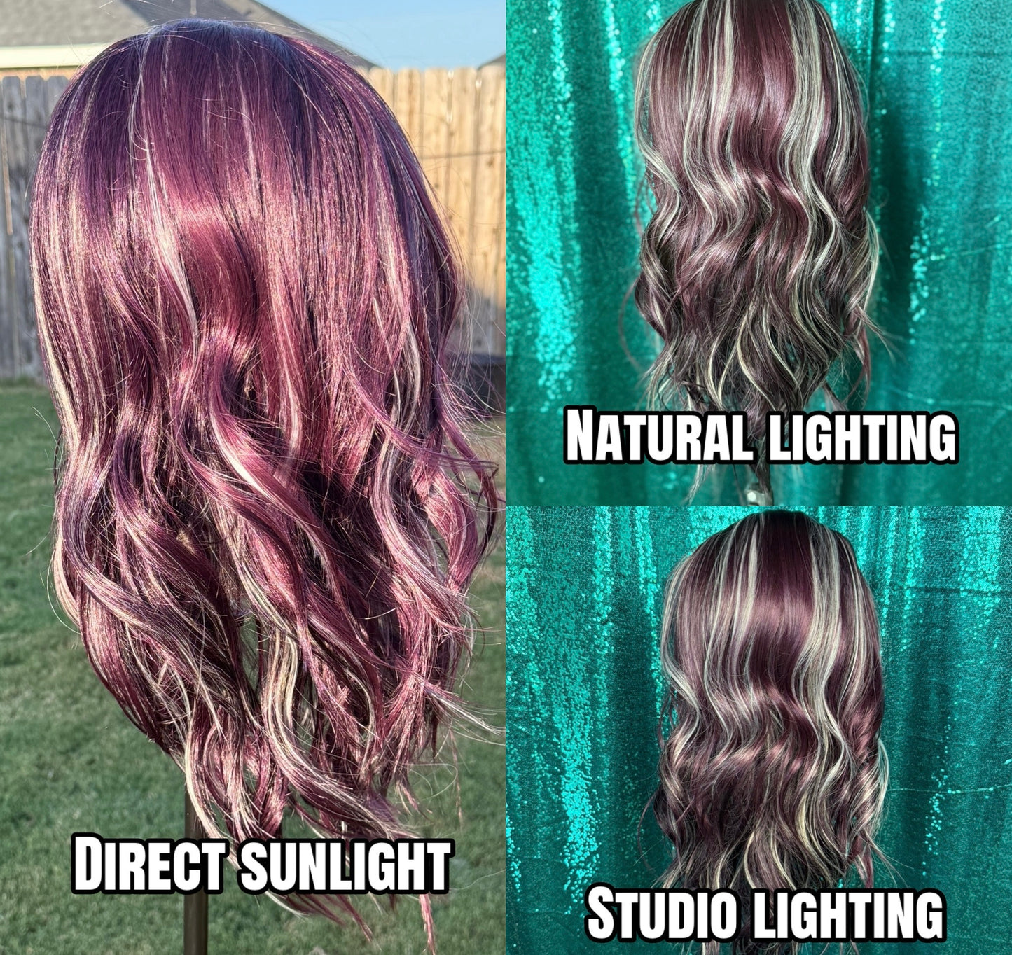 Paige Purple Haze | lace front | Free Part | 25 inches | Standard