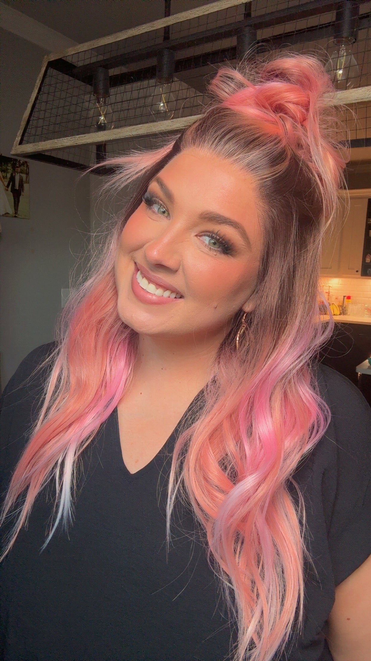 Peep Show 13x4 Synthetic lace Front Wig - Final Sale.