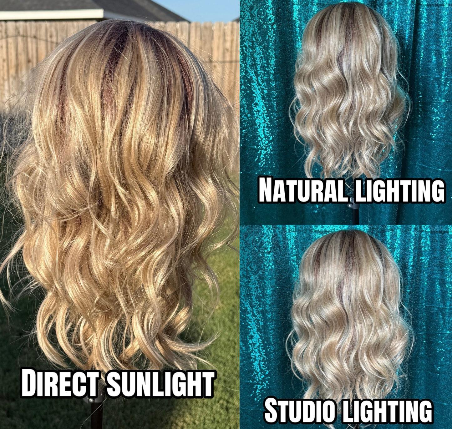 Amora Vanilla Oak | 13x4 Lace Front | Free Part | 23 inches | 130% Density | Large