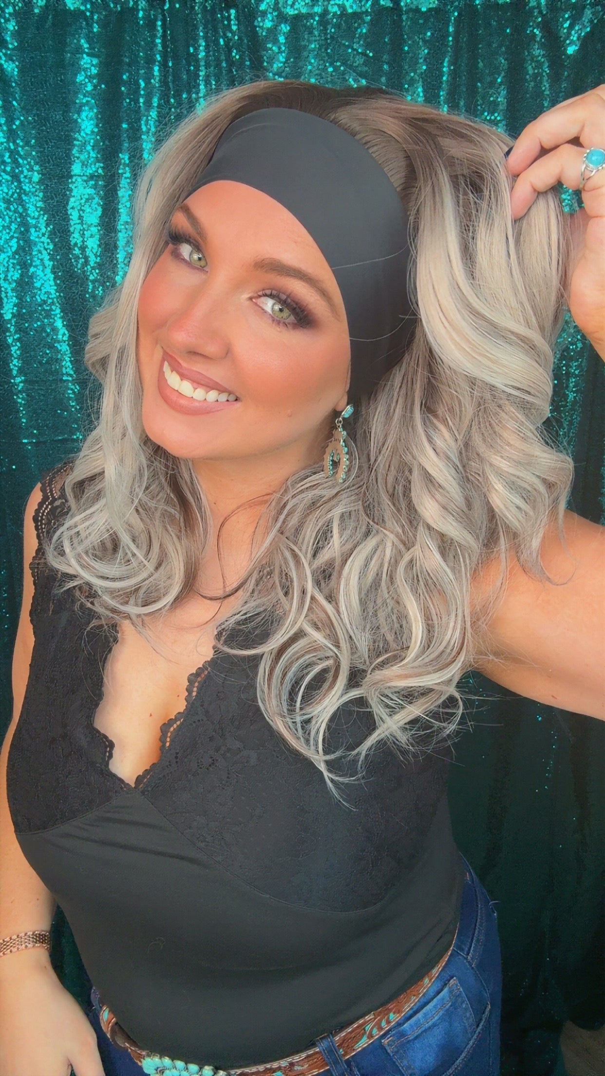 Avery Ash Blonde Headband | Standard