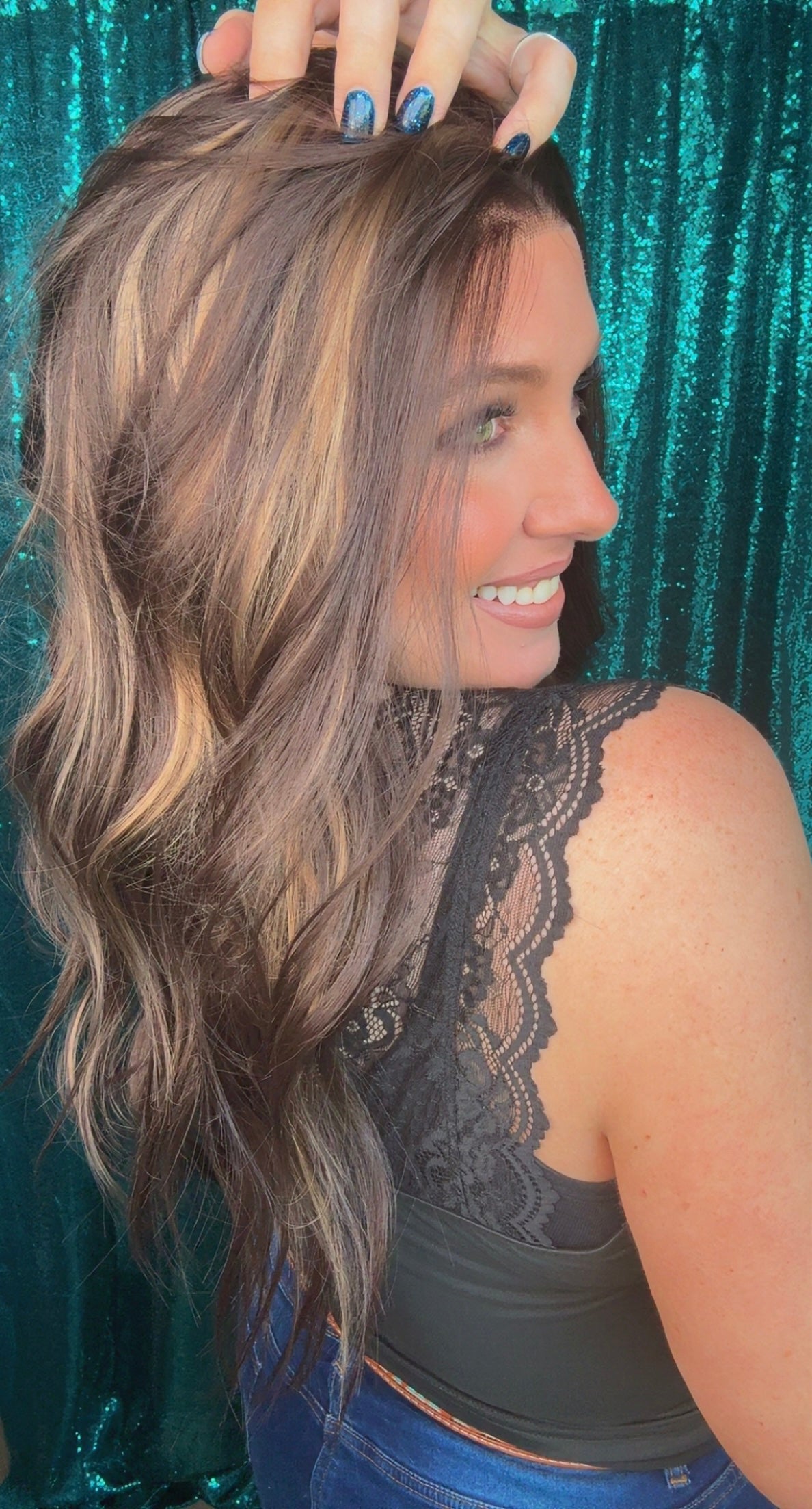 Fallon Chocolate Chai | 13x4 | Lace Front | Free Part | 25 in | Standard
