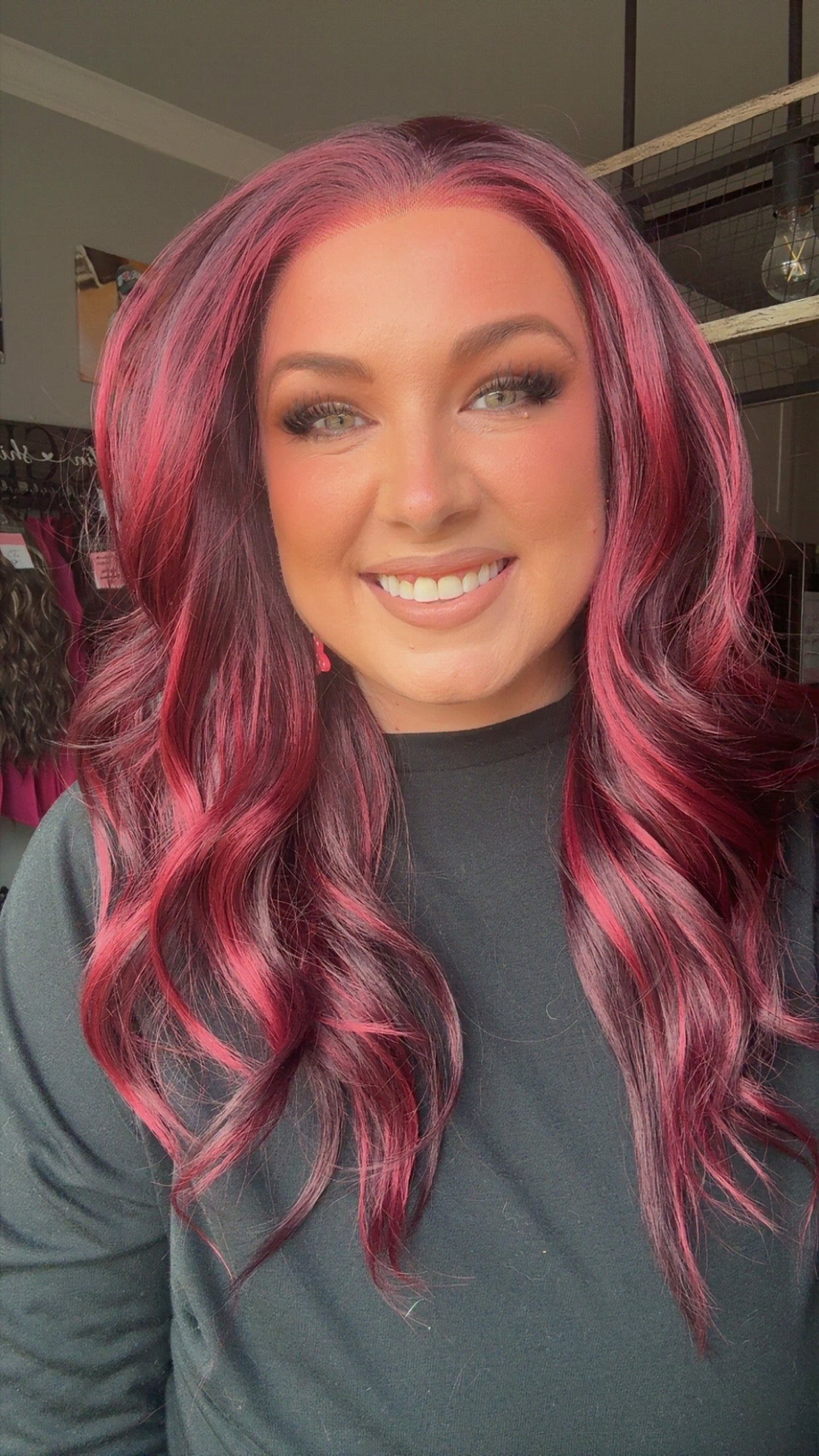 Blair Cherry Cola Standard Synthetic Lace Wig