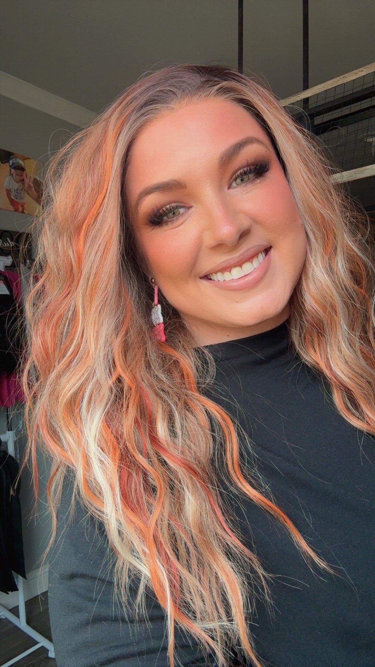 Maddie Copper Luxe  Standard lace front wig