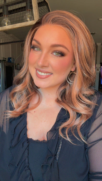 Tennessee Pecan Swirl (Standard ) Synthetic Lace Wig
