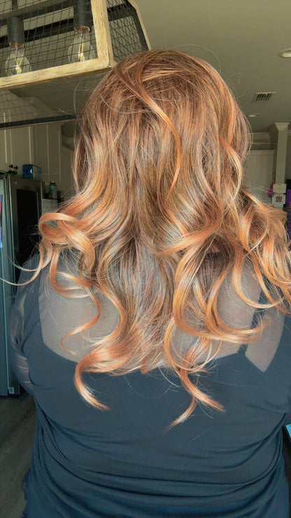 Tennessee Pecan Swirl (Standard ) Synthetic Lace Wig
