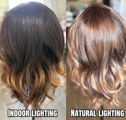 Tennessee Pecan Swirl (Standard ) Synthetic Lace Wig