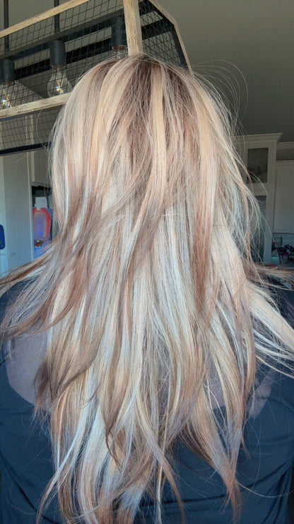 Bristol Champagne Dust. Standard Lace Front Wig final sale