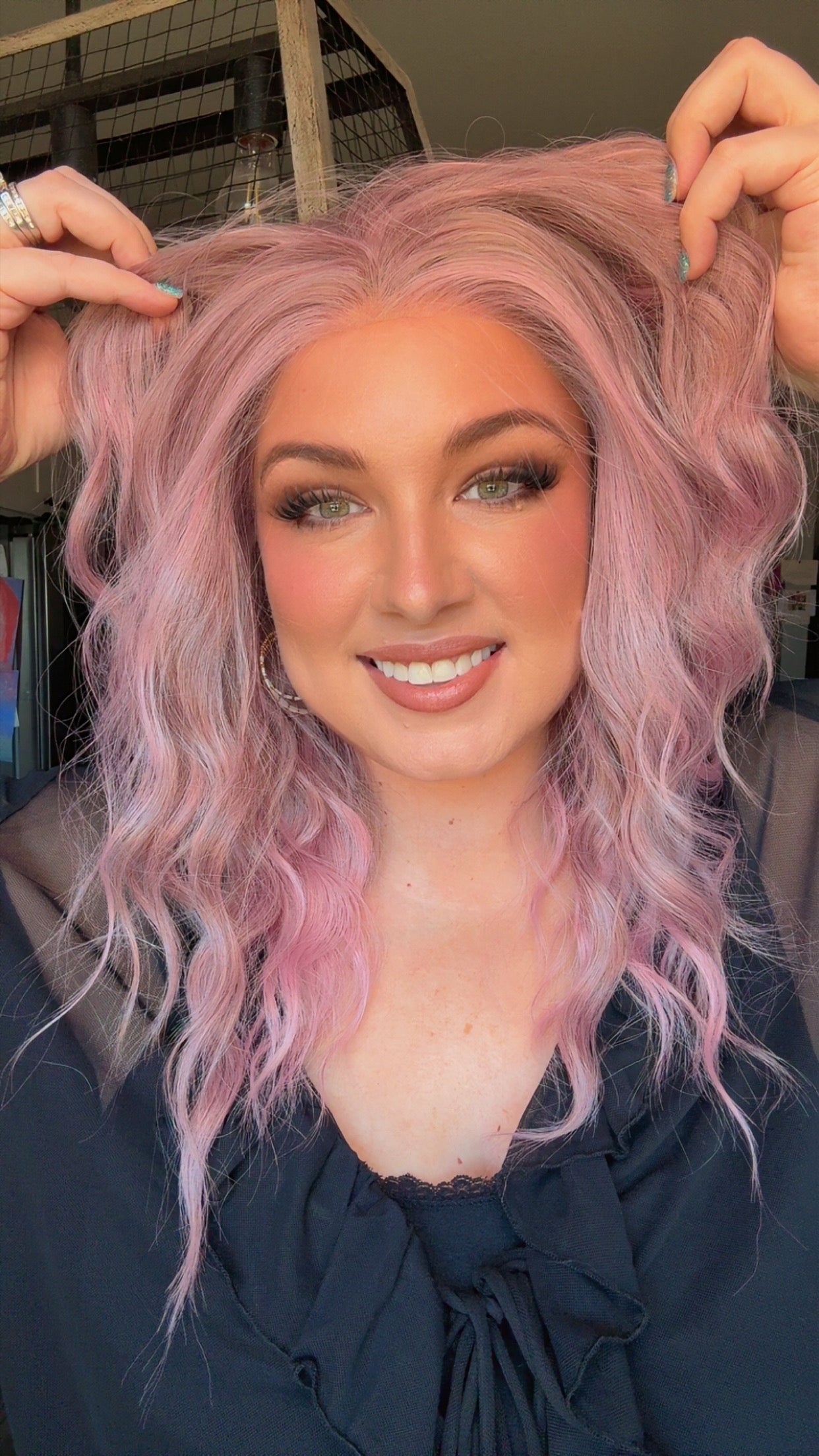 Emmaline Blushed Edition (Standard) Lace Front Wig -Final Sale -