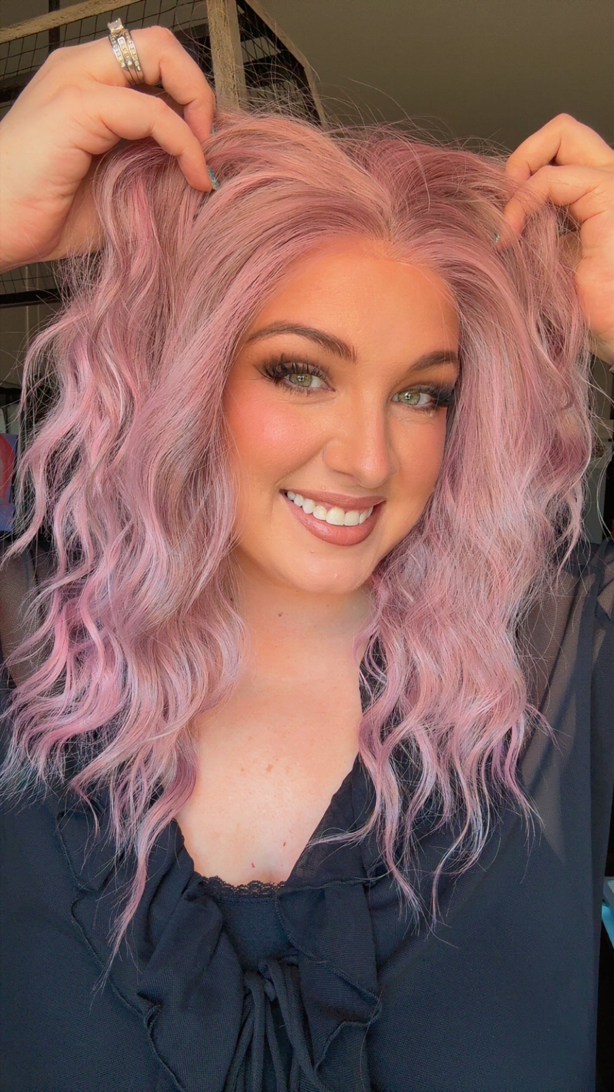 Emmaline Blushed Edition (Standard) Lace Front Wig -Final Sale -
