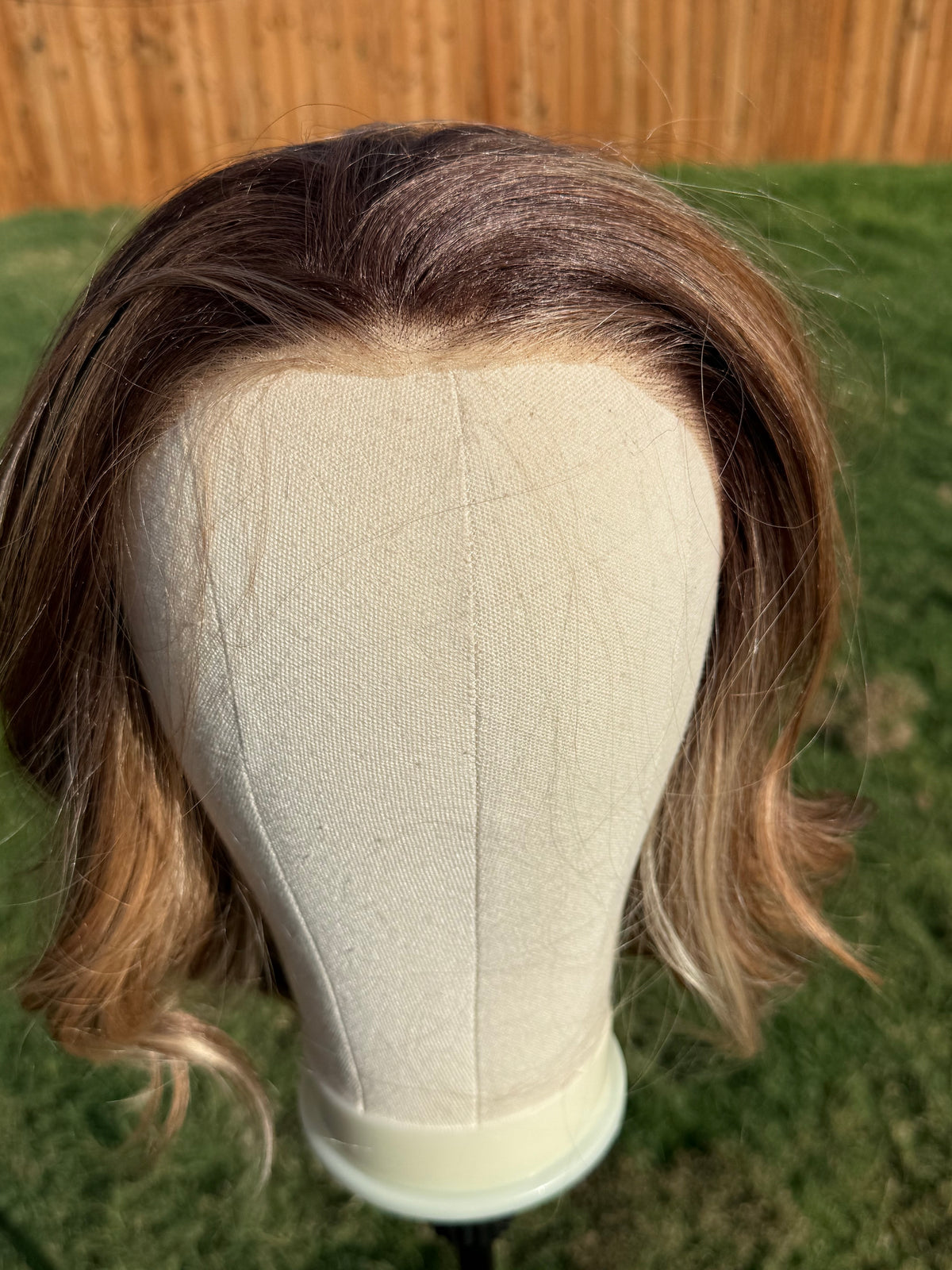 Marissa Caramel Swirl | 13×4 Lace Front | 16 Inches | 130% Density | Standard