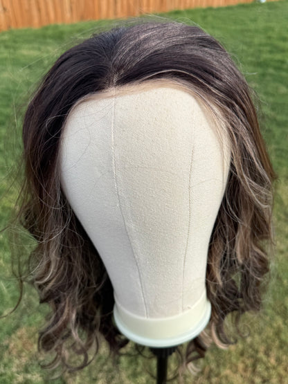 Demi Mocha Champagne | 13×4 Lace Front | 26
Inches | 130% Density | Standard
