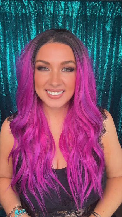 Karma Berry Crush | 13x4 Free Part Lace Front | 130 density | Petite