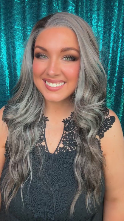 Faith Frosted Latte | 13x4 | Free part Lace Front | 26 in | 130% density | Petite