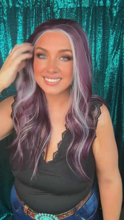 Paige Purple Haze | lace front | Free Part | 25 inches | Standard