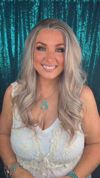 Kayla Bama Blonde | 13x4 Synthetic Lace | Free Part | 130 density | 24 inches | Petite