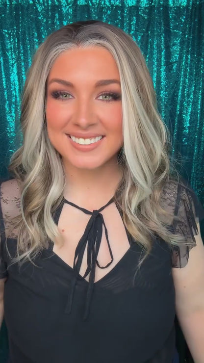 Sage Sun-kissed Taupe | Free Part Lace Front Synthetic Wig | 13x4 | 21 in | Standard