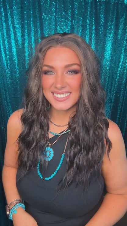 Maddie Midnight Roast | 13x4 Lace Front | Free Part | 130 density | 26 inches | Large
