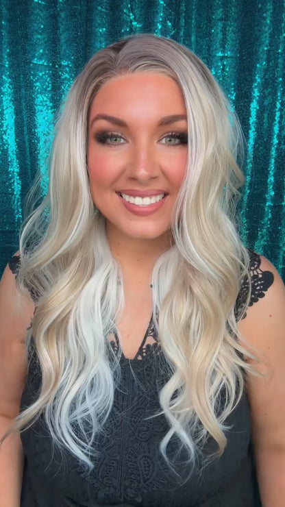 Lexie Frosted Blonde | 13x4 | Free Part | 26”| 130% density | Standard only