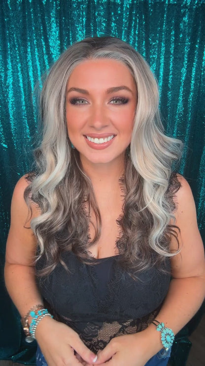 Tilly Smoky Taupe | Lace Front Free Part | 13x4 lace Front wig | 130 % density | Large