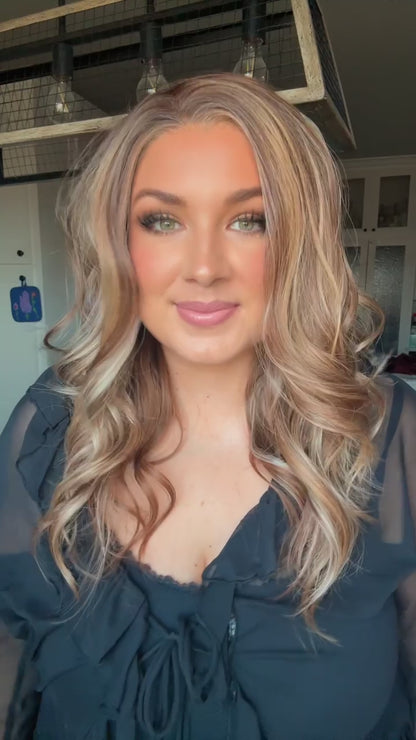 Dallas Caramel Swirl  Petite Lace Front Wig